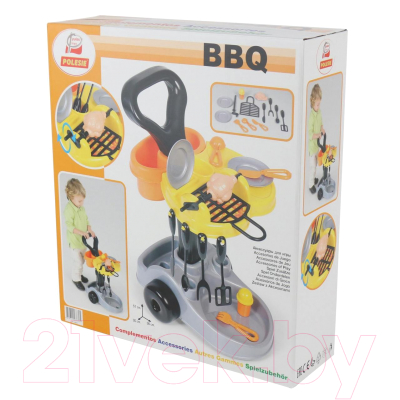 Гриль игрушечный Полесье Барбекю / 36605