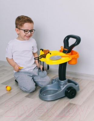 Гриль игрушечный Полесье Барбекю / 36605