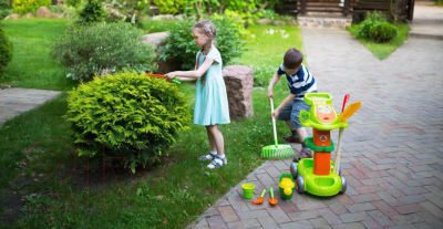 Тележка с инструментами игрушечная Полесье Садовый / 54548