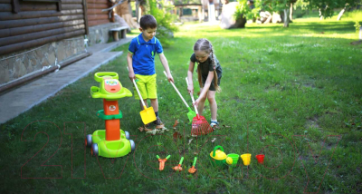 Тележка с инструментами игрушечная Полесье Садовый / 54548