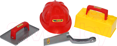 Набор инструментов игрушечный Полесье Набор каменщика Construct №3 / 50519 - фото