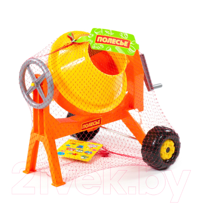 Бетономешалка игрушечная Полесье Бетономешалка-мини / 56542