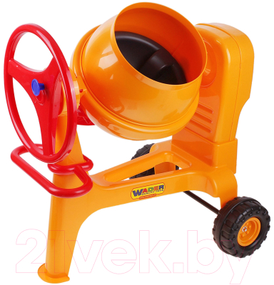 Бетономешалка игрушечная Полесье Бетономешалка Construct №1 / 38937 - фото