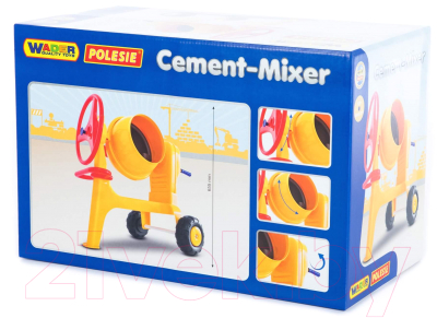 Бетономешалка игрушечная Полесье Бетономешалка Construct №1 / 38937