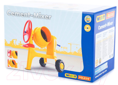 Бетономешалка игрушечная Полесье Бетономешалка Construct №1 / 38937