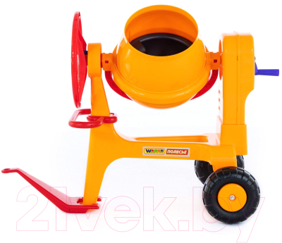 Бетономешалка игрушечная Полесье Бетономешалка №1 с прицепным устройством / 43757
