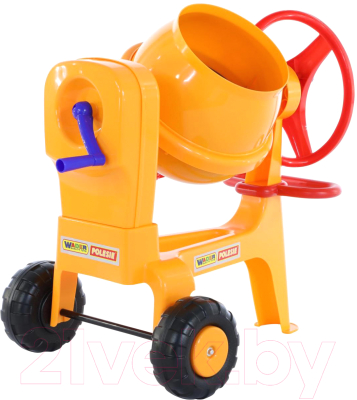Бетономешалка игрушечная Полесье Бетономешалка №1 / 38005 - фото