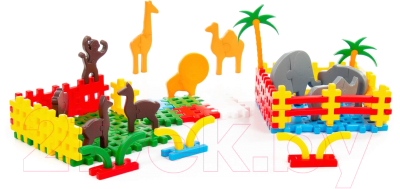 Конструктор Полесье Зоопарк / 4802