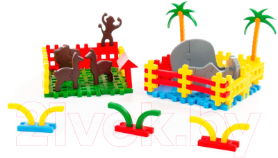 Конструктор Полесье Зоопарк / 4802