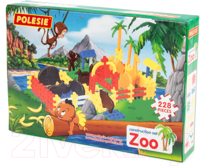 Конструктор Полесье Зоопарк / 4802