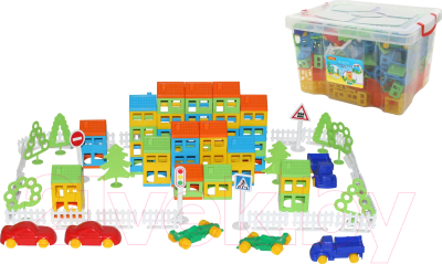 Конструктор Полесье Построй свой город / 56412