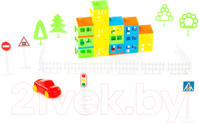 Конструктор Полесье Построй свой город / 56221