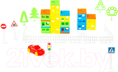 Конструктор Полесье Построй свой город / 56221