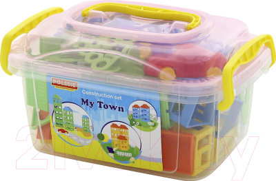 Конструктор Полесье Построй свой город / 56238 - фото