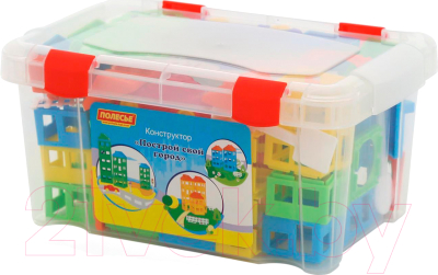 Конструктор Полесье Построй свой город / 56245 - фото