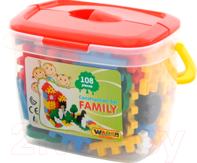 Конструктор Полесье Семья / 51561 - фото