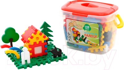 Конструктор Полесье Семья / 51561