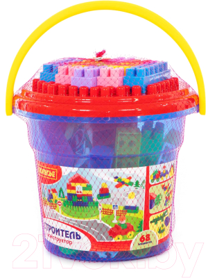 Конструктор Полесье Строитель / 37190