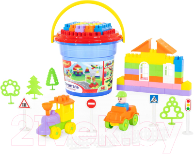 Конструктор Полесье Строитель / 37190