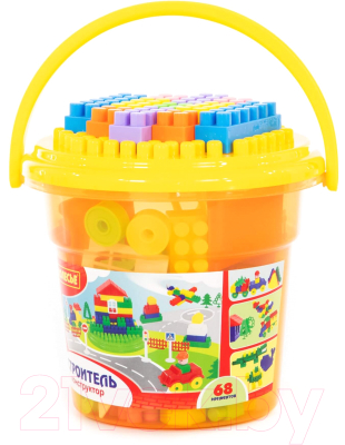 Конструктор Полесье Строитель / 37190