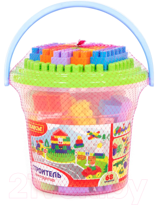 Конструктор Полесье Строитель / 37190