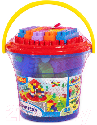 Конструктор Полесье Строитель / 37213