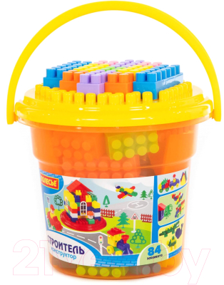 Конструктор Полесье Строитель / 37213