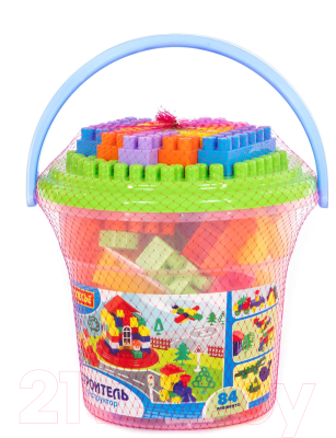 Конструктор Полесье Строитель / 37213