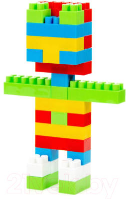 Конструктор Полесье Строитель / 41845