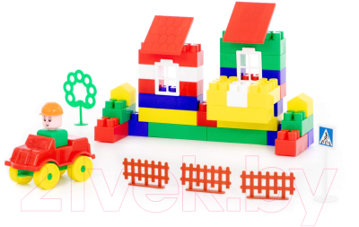Конструктор Полесье Строитель / 36094