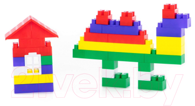 Конструктор Полесье Строитель / 36094