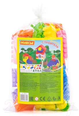 Конструктор Полесье Строитель / 36094
