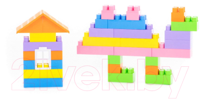 Конструктор Полесье Строитель / 36094