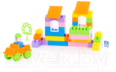 Конструктор Полесье Строитель / 36094