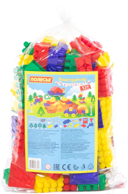 Конструктор Полесье Строитель / 36117 - фото