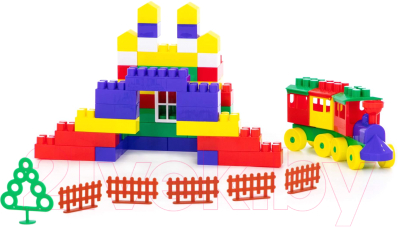 Конструктор Полесье Строитель / 36117