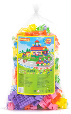 Конструктор Полесье Строитель / 36131
