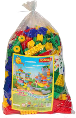 Конструктор Полесье Строитель / 36148 - фото