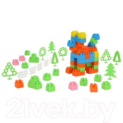 Конструктор Полесье Строитель / 36148