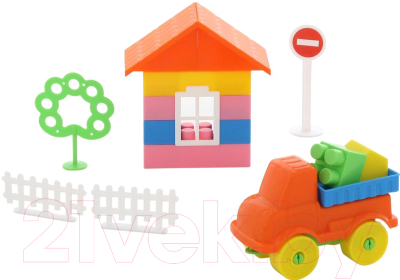 Конструктор Полесье Строитель / 52520