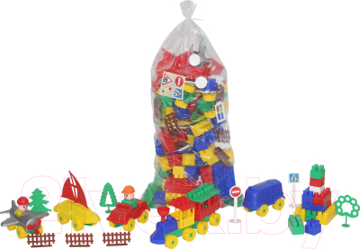 Конструктор Полесье Строитель / 52544