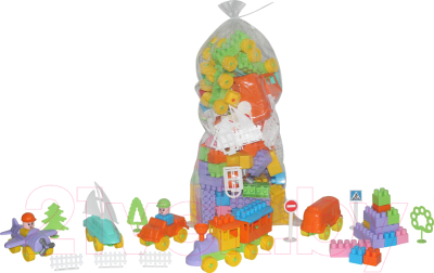 Конструктор Полесье Строитель / 52544