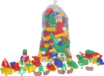 Конструктор Полесье Строитель / 52551