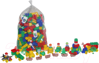 Конструктор Полесье Строитель / 52568