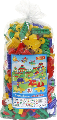Конструктор Полесье Строитель / 52575 - фото