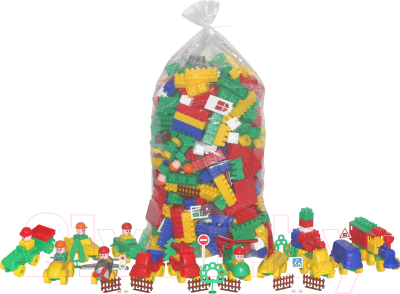 Конструктор Полесье Строитель / 52575