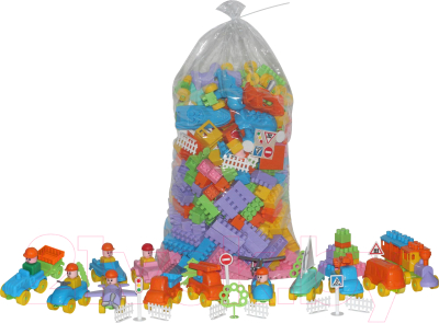 Конструктор Полесье Строитель / 52575