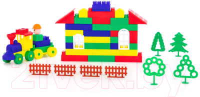 Конструктор Полесье Строитель / 50472