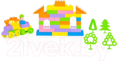 Конструктор Полесье Строитель / 50472