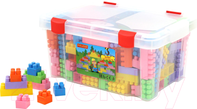 Конструктор Полесье Строитель / 50557 - фото